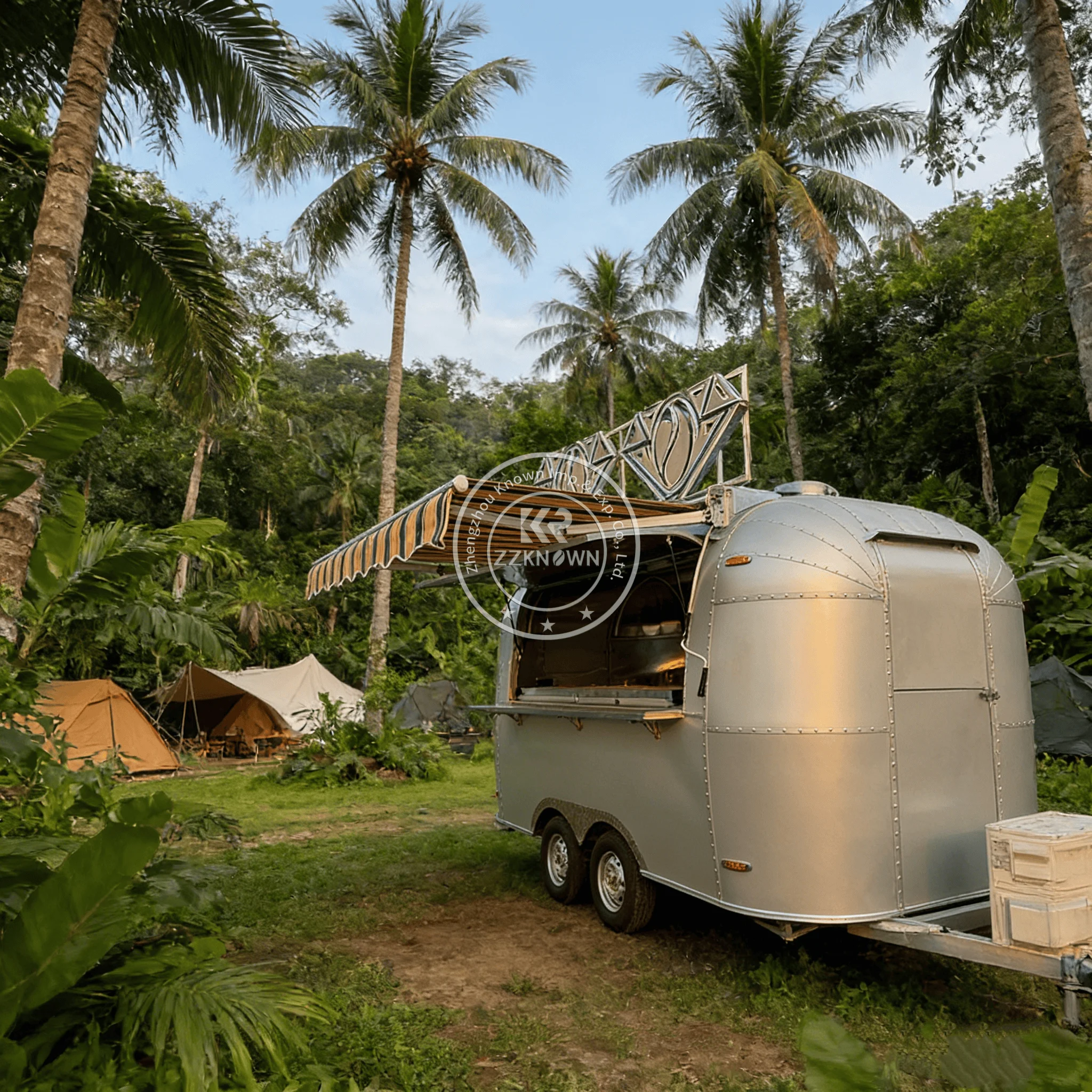 

Ice Cream Coffee Carts Hot Dog Small Food Truck Fully Equipped Outdoor Fast Food Trailers Mobile Food Catering Trailer