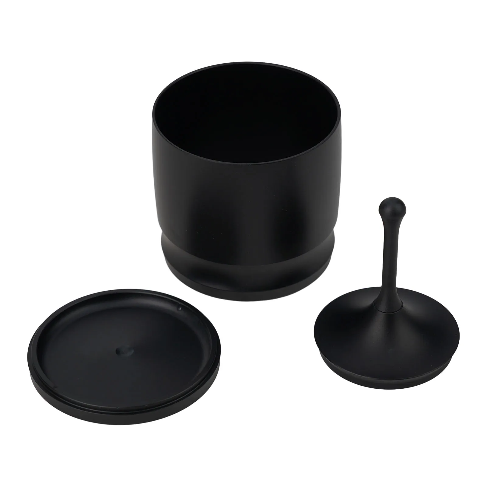 58mm Coffee Powder Metering Ring Press Aluminum Filter Holder Measuring Cup Coffee Utensils For Milk Tea Shops Households