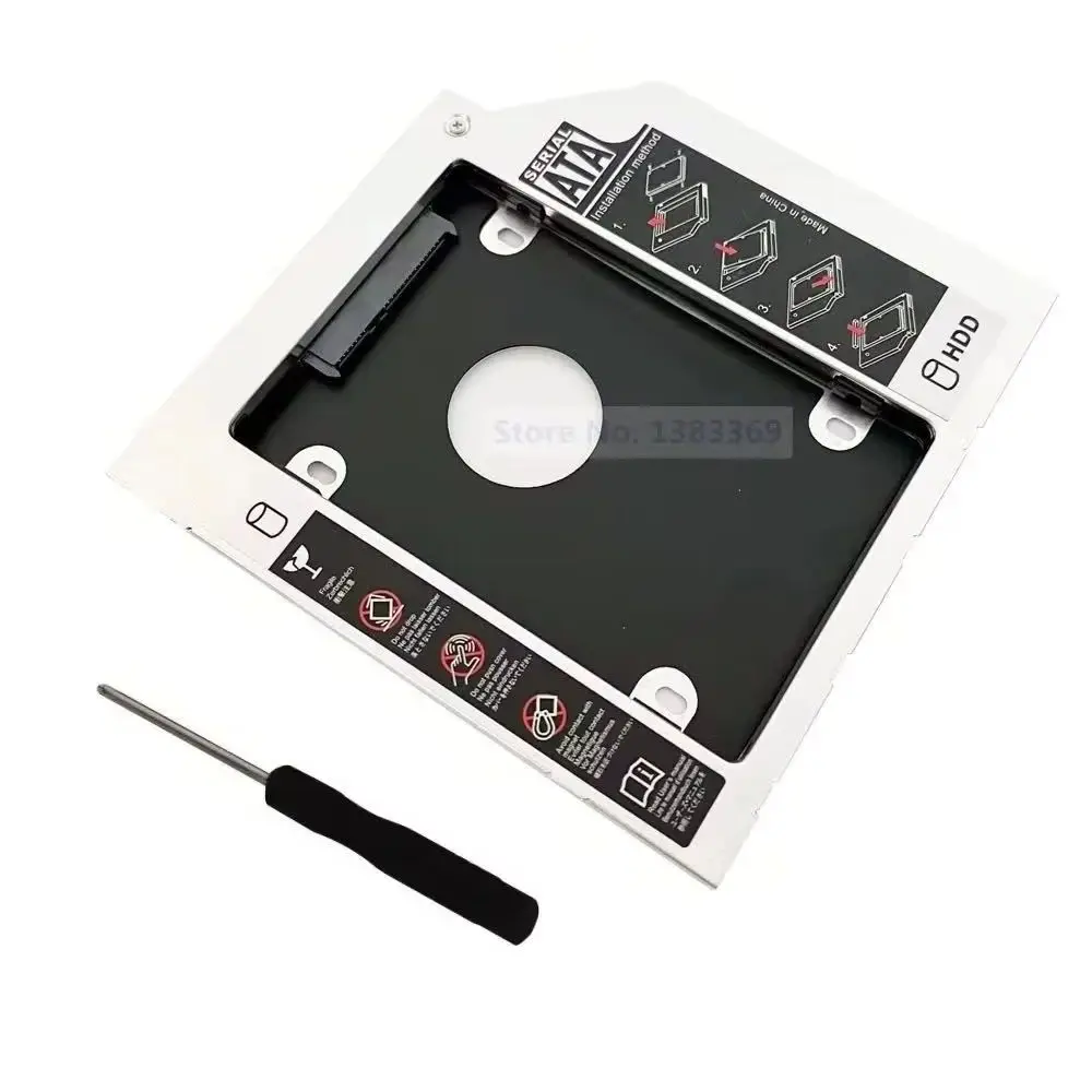 

2nd Secondary 2.5 Hard Drive Optical bay Caddy Tray for Gateway NE522 NE570 NE572 NV510 NV570P Gateway One ZX4270 ZX4665 ZX4665G