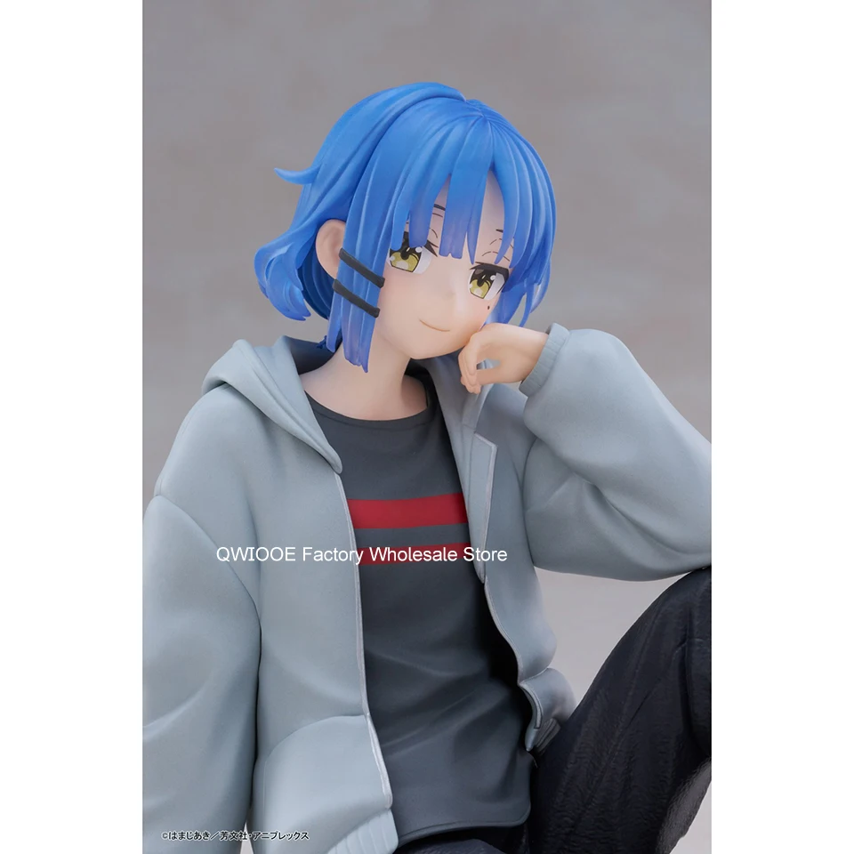 Original Genuine TAITO Bocchi The Rock 13cm Yamada Ryo With Home Dress PVC Collection Model Toys For Children Gifts QWIOOE