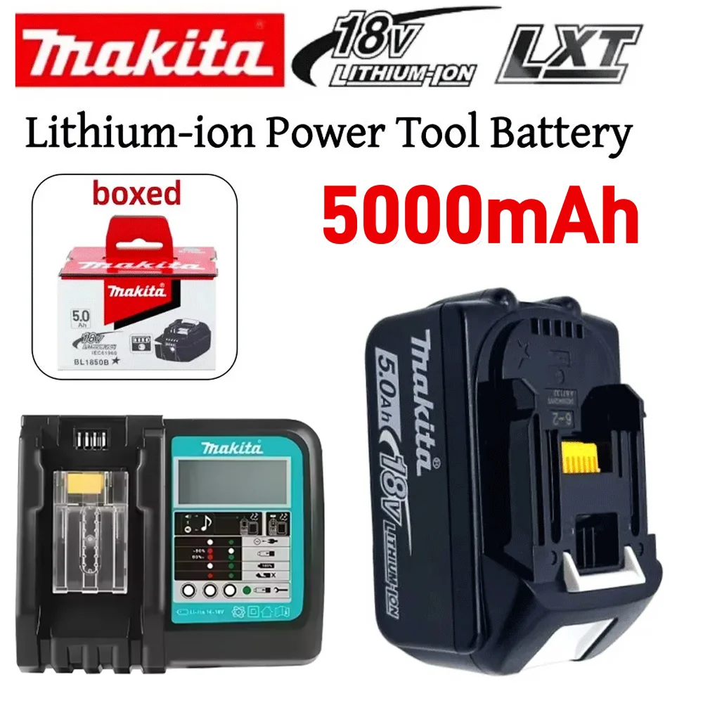 

Makita 5Ah original Battery compatible Makita 18V power tools DDF487 DGA404 DTW700 DTD173 DHP487 Lithium-ion Battery replacement