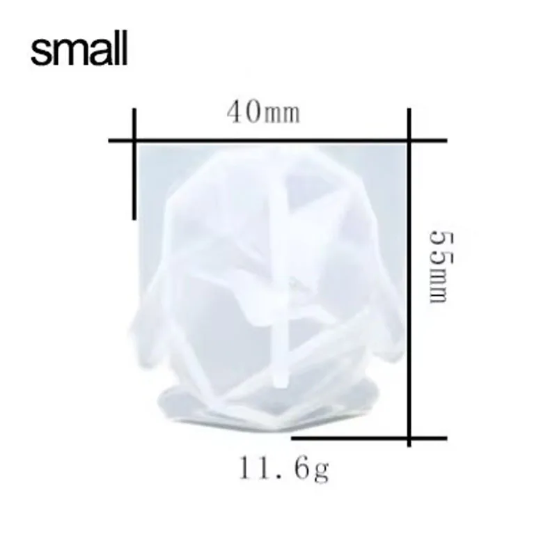 Penguin Drip Glue Mold Resin 3D Transparent Crystal Silicone Molds DIY Aromatherapy Candle Crafts Handmade Tools Form Decoration