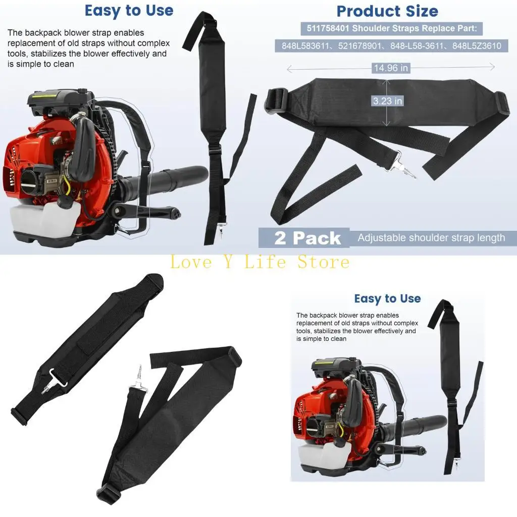 

L74C Плечевые ремни воздуходувки, снижающие усталость, с нейлоновой конструкцией 511758401