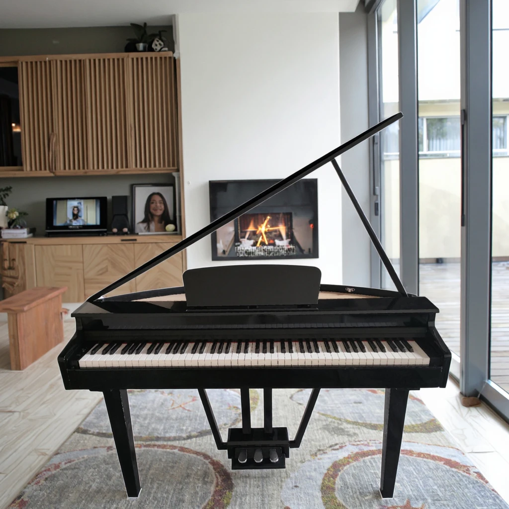 AIERKE Grand 800 Model Digital Piano Custom Brand 88-Key Weighted Keyboard 3-Pedal System USB MIDI&Audio Interface Piano
