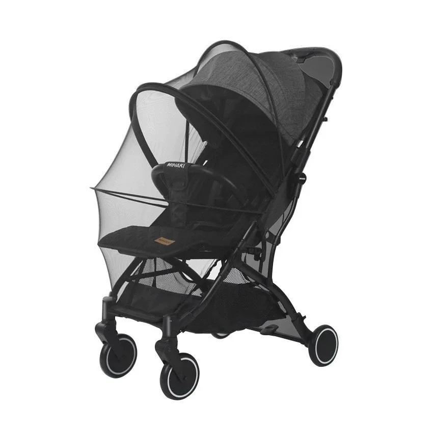 Baby stroller mosquito net free installation of general-purpose high view trolley mosquito net full-cover type