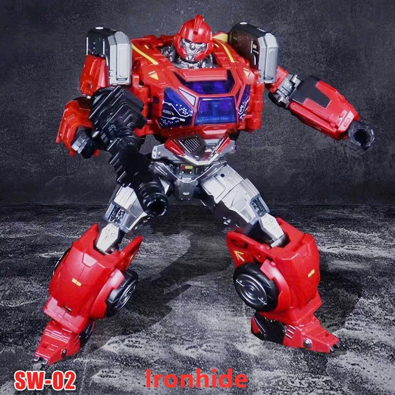 【IN STOCK】NEW Transformation SW-02 Ironhide KO SS84 Enlarged Alloy Version SW02 The Movie Series Action Figure