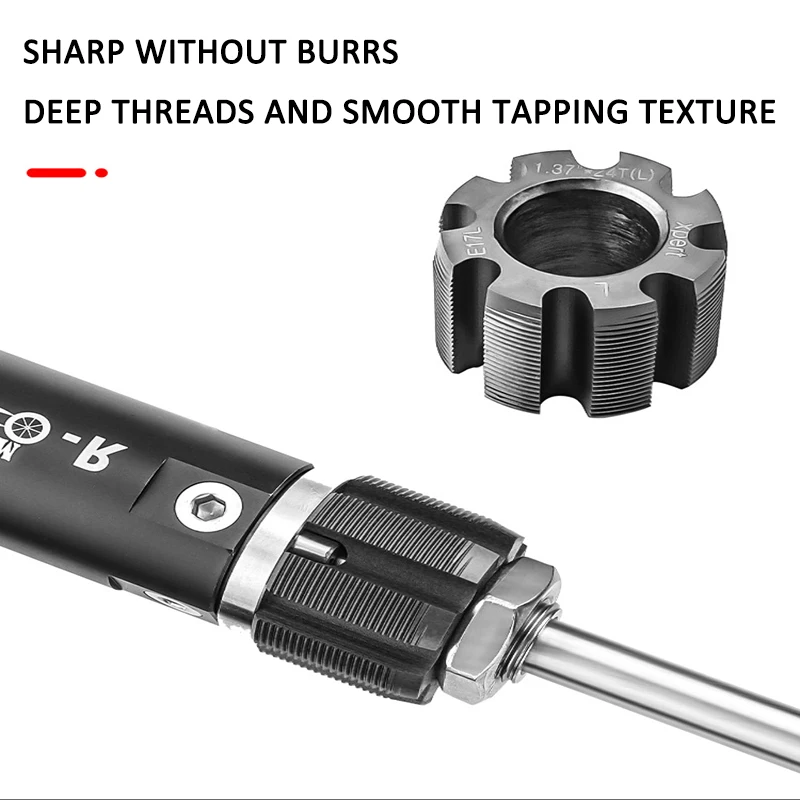 Bike Bottom Bracket Tapping Tool Thread Bottom Bracket Thread Tap Repair Parts Bottom Bracket Screw Tap Repair Accessory