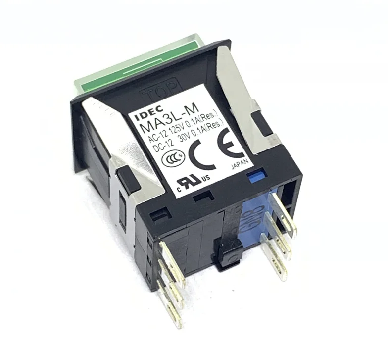 

IDEC And Quan MA3L-M MA3L-M1341G M1341R Y PW Rectangular Illuminated Button Switch Reset