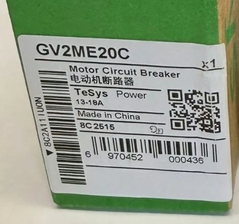 

Совершенно новый оригинальный GV2ME20C. Быстрая доставка.