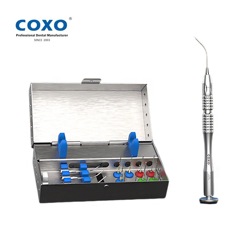 COXO Dental Endo File Removal System Broken Niti File Removal Root Canal Files Extractor Dentistry Tool