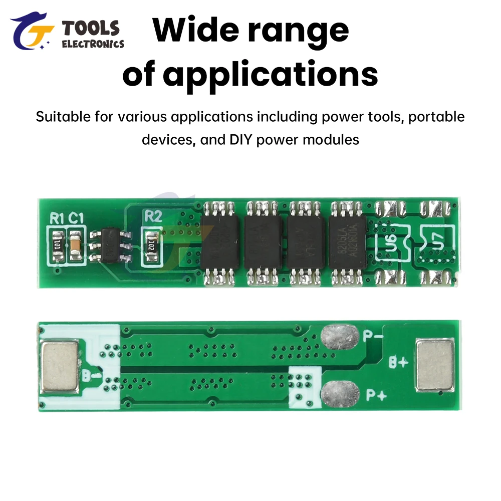 1S 3.7V Lithium Battery Protection Board 3MOS 4MOS 6MOS Compatible with 18650 Polymer Battery Protection Board