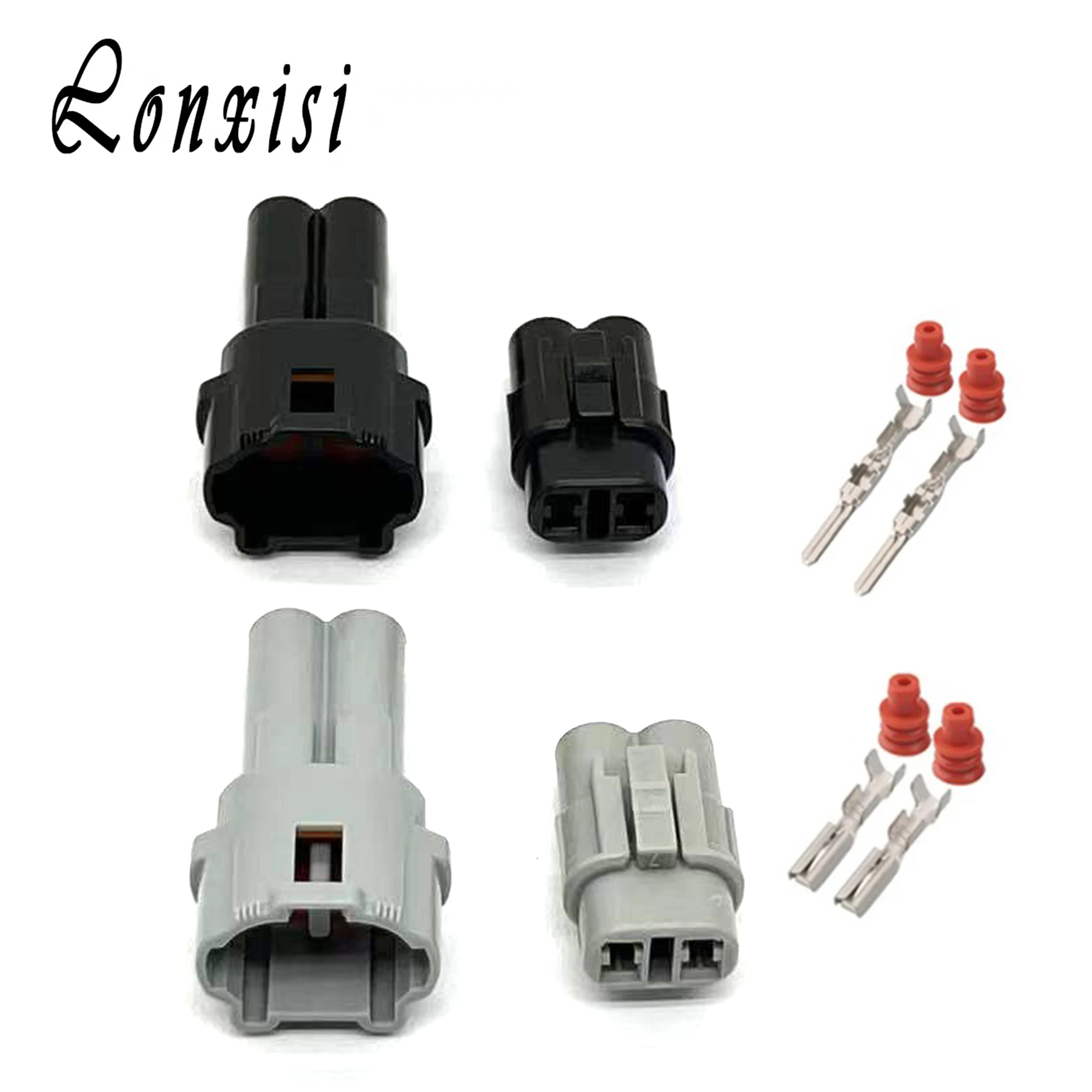 

2/10/20/50 Sets 2 Pin 6187-2311 6180-2321 Sumitomo Auto Waterproof Male Female Waterproof Connector Plug
