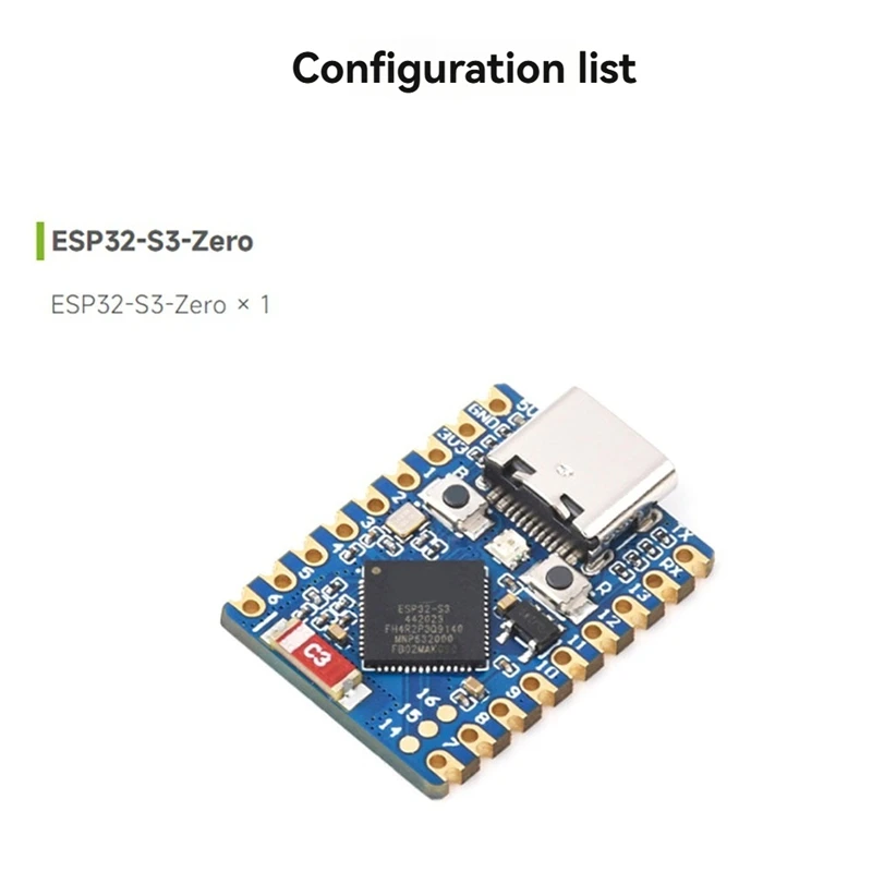 ESP32-S3 Zero Mini ชุดพัฒนา,ไมโครคอนโทรลเลอร์ 240Mhz,BT 5.0 Mini Development Board, เหมาะสําหรับโครงการ Iot