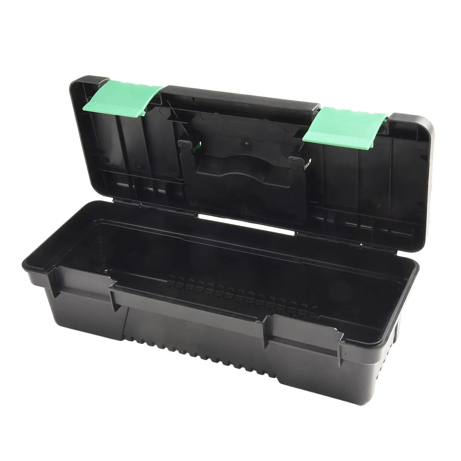 Auto Repair Tool Carrying Case Storage Box 25.5x10.5x7.7cm Multifunctional PP Container for Garage Workbench Lightweight