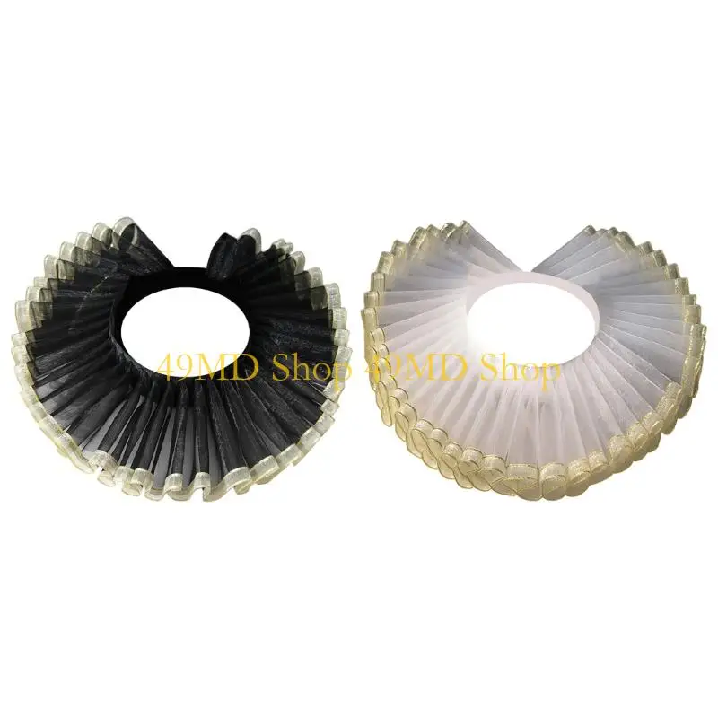 49md-adjustable-strap-elizabethan-false-collar-victorian-gothic-costume-neck-ruff