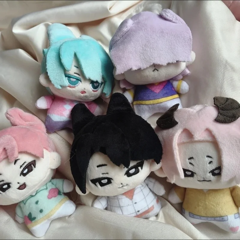 10cm anime kpop caçadores de demônios brinquedo de pelúcia demônio saja meninos cosplay boneca jinu abby mistério romance bonito boneca de pelúcia decoração do quarto