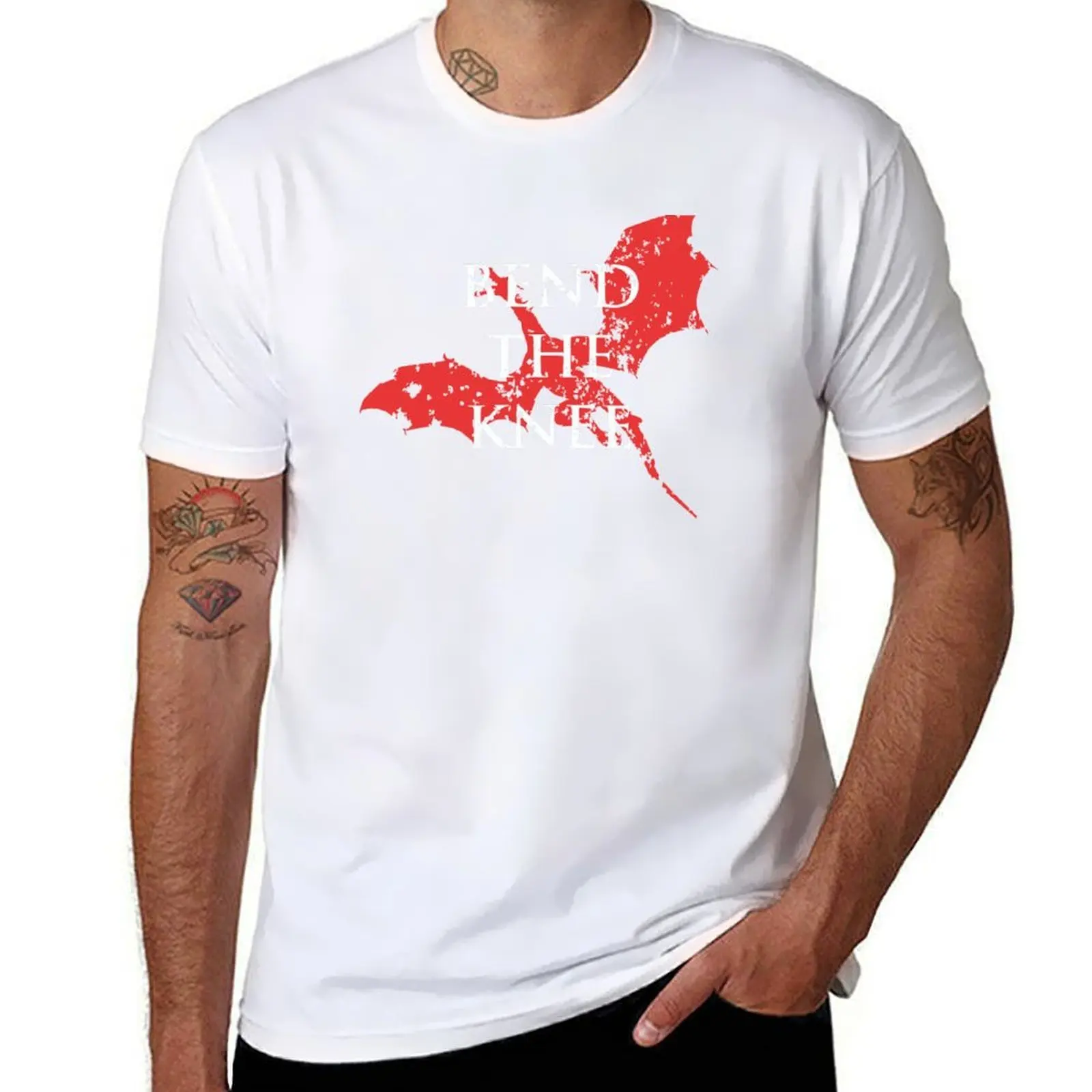 

bend the knee T-Shirt anime t shirts for man man graphic t shirt T-Shirt
