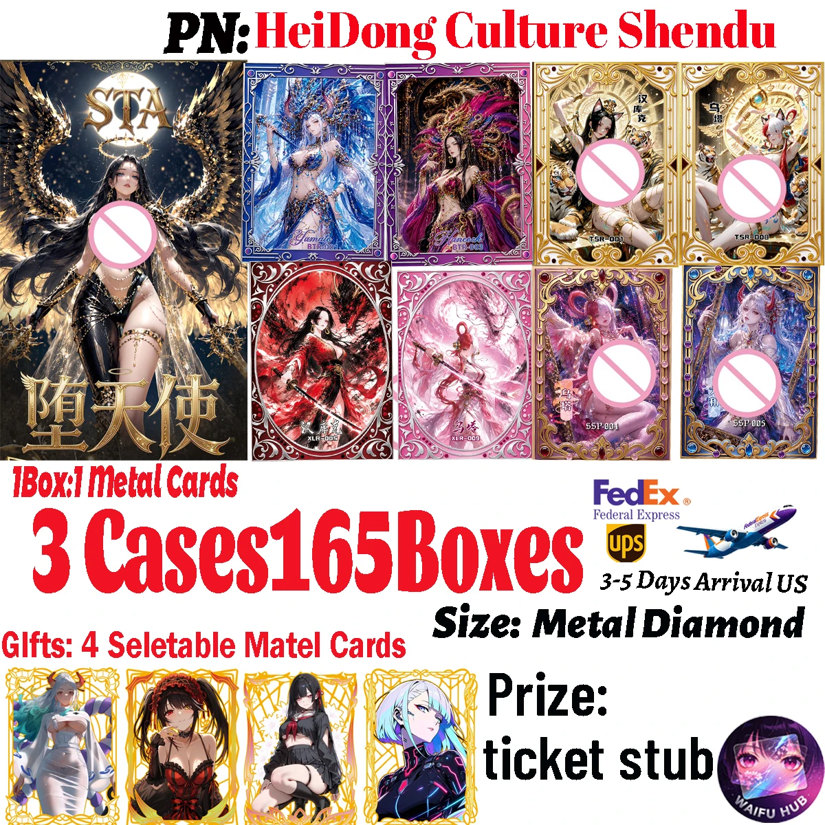 One Piece HeiDong ShenDu Waifu Goddess Metal Diamond Collectible Cards Boa Uta Rare Anime CCG TCG Hobby Birthday Party Gifts