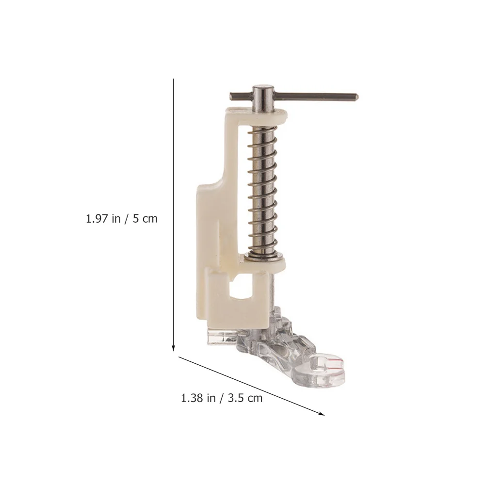 

5Pcs Embroidery Presser Foot Set Replaceable Sewing Machine Feet Professional Quilting Darning Accessories Multi-Function