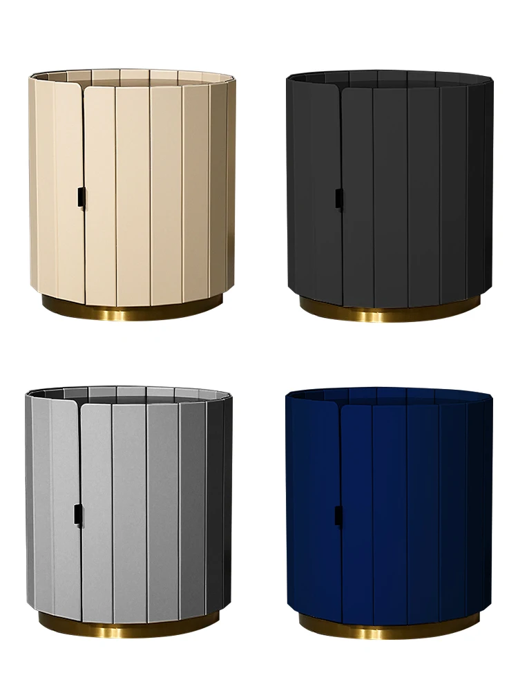 Bedside table, bedroom small apartment, simple modern bedside table, round design, sofa functional edge