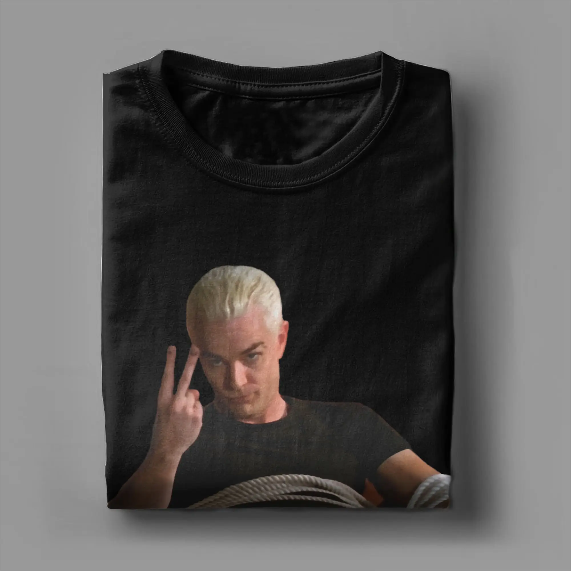 بافيز مصاصي الدماء القتلة سبايك القطن الخالص تي شيرت الرجال الشاطئ موضة خمر تي شيرت س الرقبة موضة تي شيرت عادية