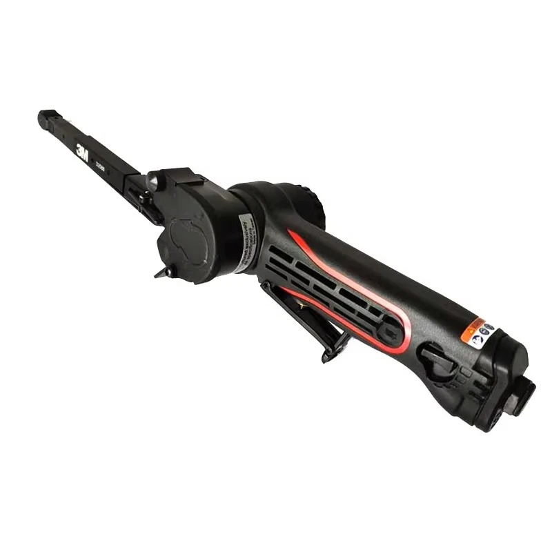 

3M 1/2\" Air Belt Grinder & Sander Pneumatic Angle Grinding Machine with Sanding Belts Air Compressor Tool Set OEM Customizable