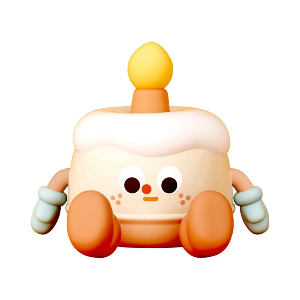 Portable Night Light Functional Lovely Decor Innovative Design Sensor Activation Bedside Companionship Ambient Lighting Unique