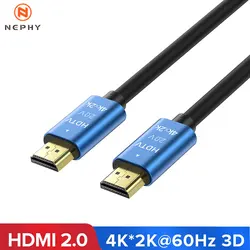 Kabel kompatybilny z HDMI przewód 2.0 4K 60Hz do Xiaomi Xbox PS5 PS4 Splitter cyfrowy przewód kablowy kompatybilny z HDMI 1.5m 10m 20m