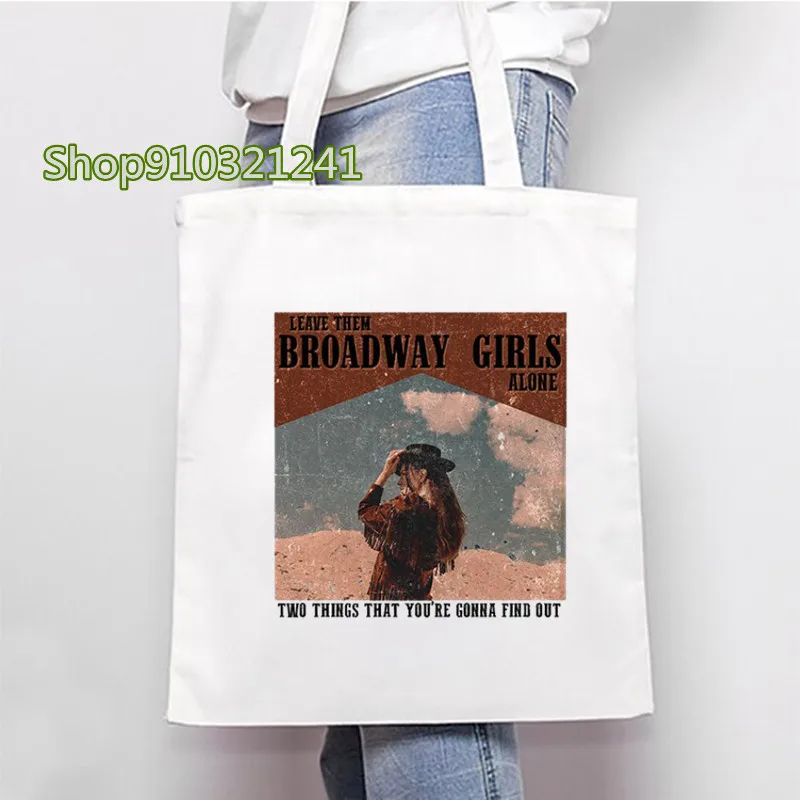 Canvas Bag Women Large capacity Shoulder Bag Ulzzang Harajuku cowgirl Casual Shopping Bag Shopper Reusable Hand Bags Tote Bags