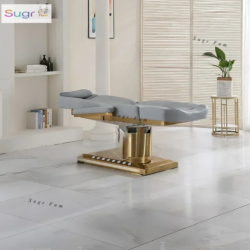 

Luxury Electric Waxing Treatment Eyelash Extension Hydro Massage Table Cosmetic Lash Bed Beauty Salon Beauty Bed