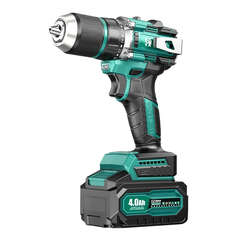 

High Speed Brushless 13mm Charging Hand Drill Lithium Battery Pistol Drill Screwdriver Power Tool