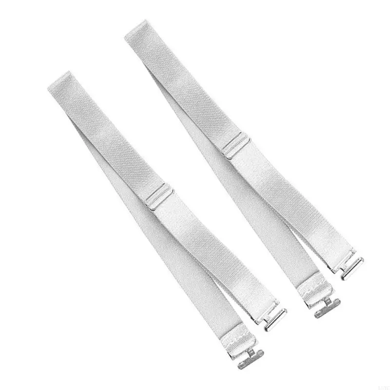 

L5YC Women Thigh Garter Belt,Adjustable Stockings Garter with Buckle/Clips Punk Gothic Leg Harness Belt Elastic Leg Rings