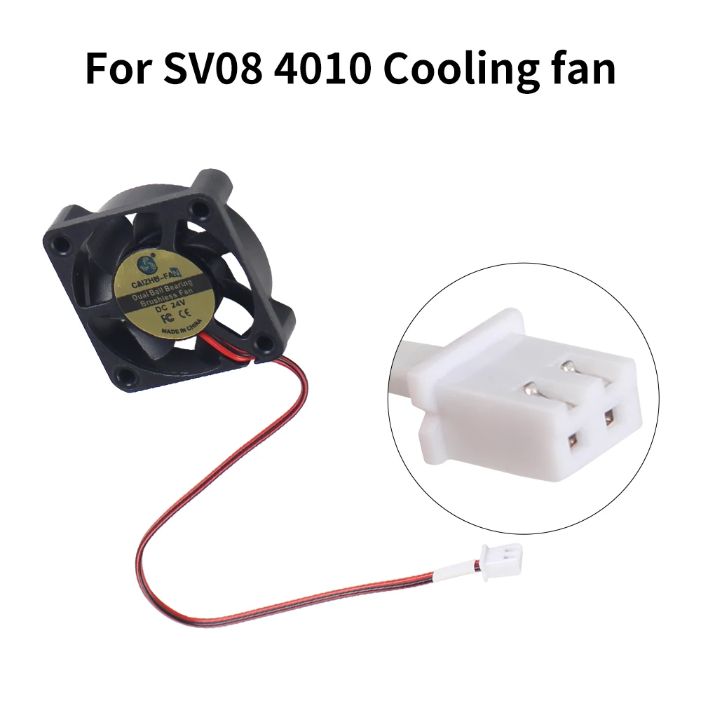 5020/4010/3010 ثلاثة أنماط للتبريد SV08 مروحة صامتة تبريد سريع ومروحة صامتة للطابعة ثلاثية الأبعاد SV08