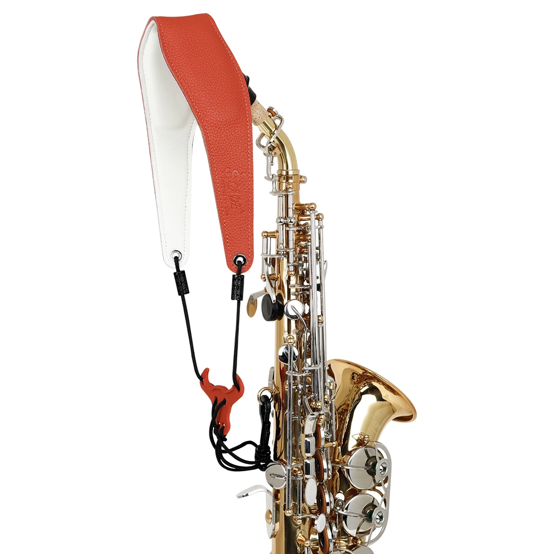 

Универсальный шейный ремень SLADE для саксофона, регулируемый кожаный мягкий шейный ремешок для саксофона для альт-тенор-баритона сопрано