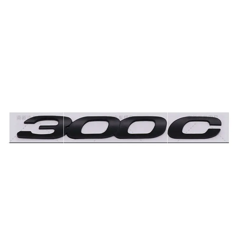 Car Metal Fender Side Trunk Nameplate Car Badge Sticker For Chrysler 300c Logo 200 300 Sebring FR JR JS RT Lancia Thema