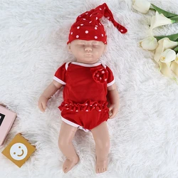 IVITA WG1509 15inch 100% Silicone Reborn Baby Doll Realistic Unpainted Girl Bebe Soft Dolls with Clothes for Children Kids Toys