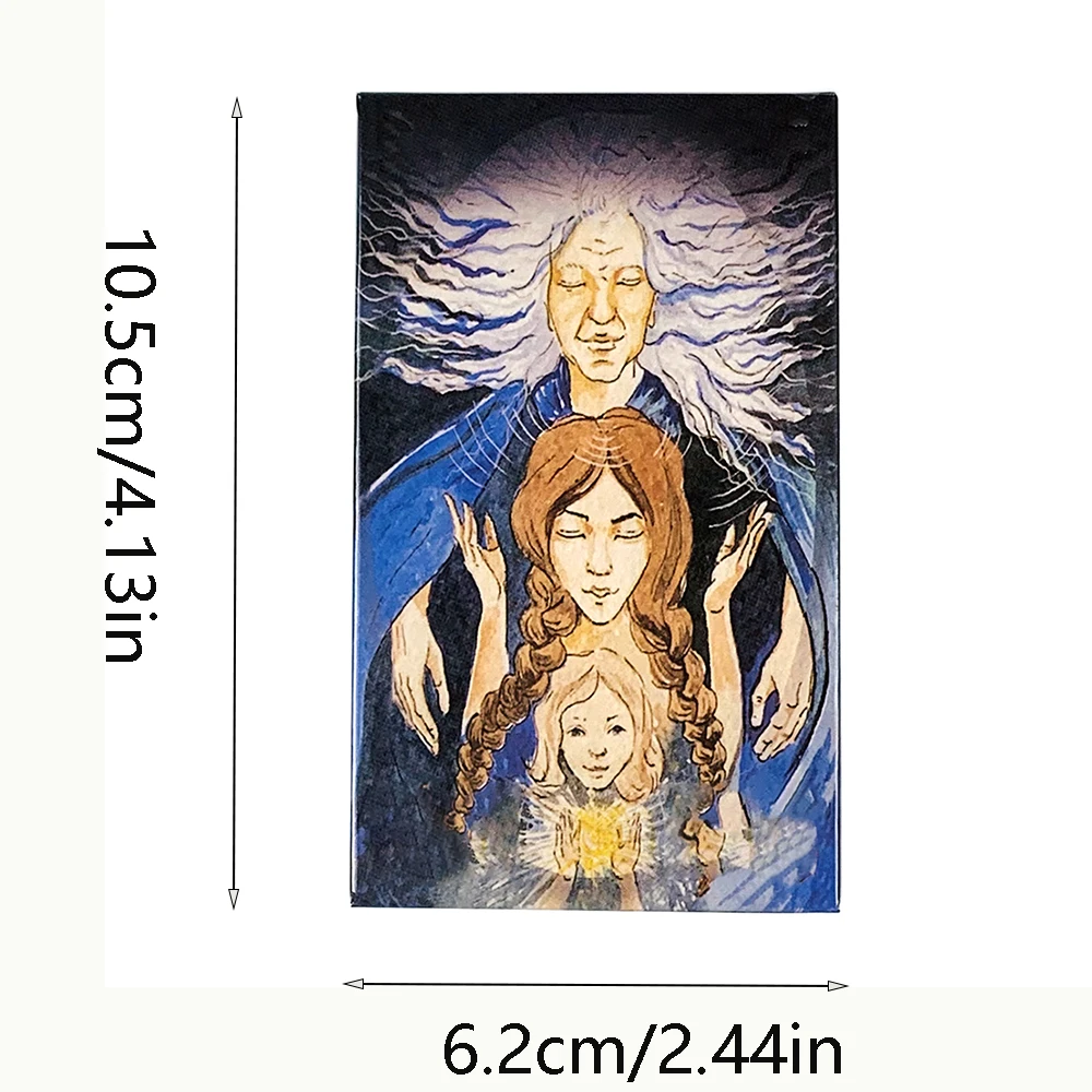 Cartas de Tarot rusos, baraja de 45 cartas, edición de adivinación del destino, baraja de juegos Borad, juego de cartas, cartas de Tarot de reunión familiar