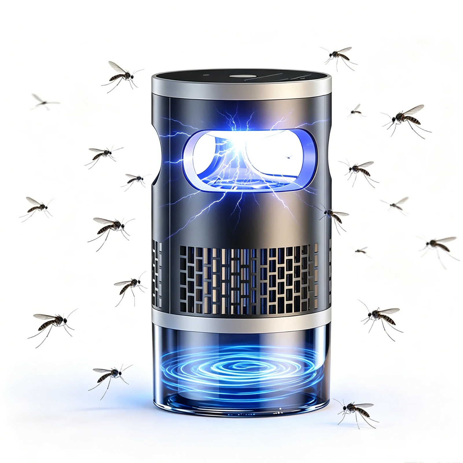 

Electric Mosquito Zapper with LED Night Light Electric Zapper Light Mosquito Killer Lamp for Outside Patio Backyard Garden