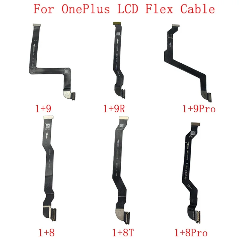 LCD Main Board Connector Flex Cable For OnePlus 9 Pro 9R 8T 8 Pro 7 7T 6 Pro LCD Flex Cable Repair Parts