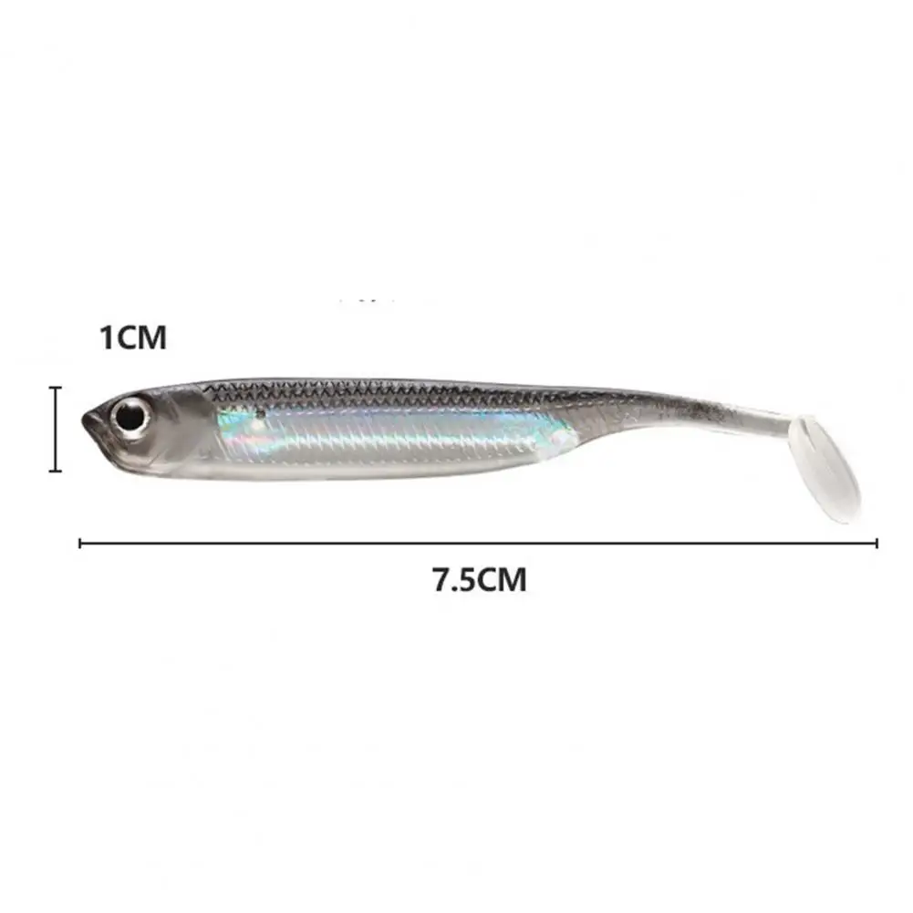 Lightweight Lure Bait Simulation Design Strong Flexibility Quick Fish Gathering Soft Bait Fishing Supplies