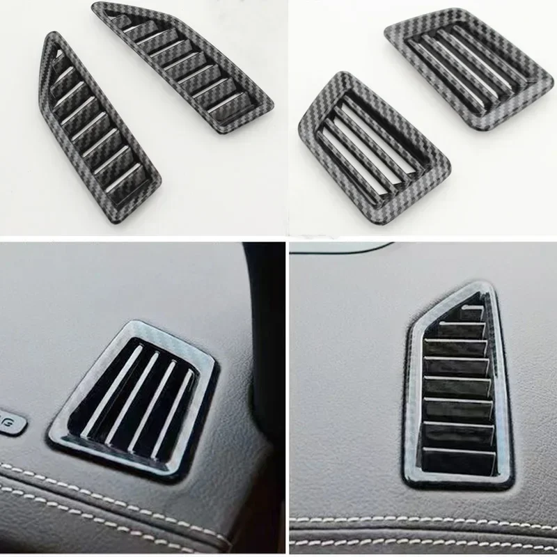 For Ford Ranger Everest Endeavor 2015-2023 Air Conditioning Dashboard Vent Decoration Cover car accessories