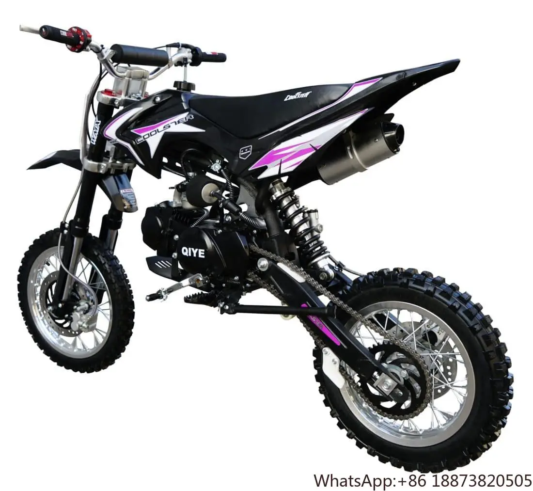 125CC Manual Mid Sized Dirt Bike  Single cylinder, 4-stroke, air-cooled TOP SALE