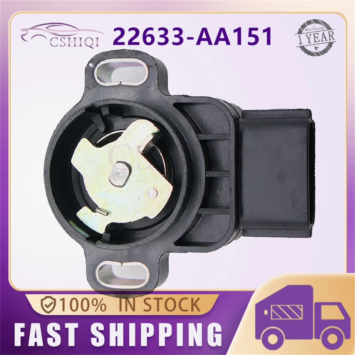 

22633-AA151 Throttle Position Sensor TPS Sensor Fits Subaru Forester Impreza Legacy Outback 22633AA15B 22633-AA161 Auto Parts