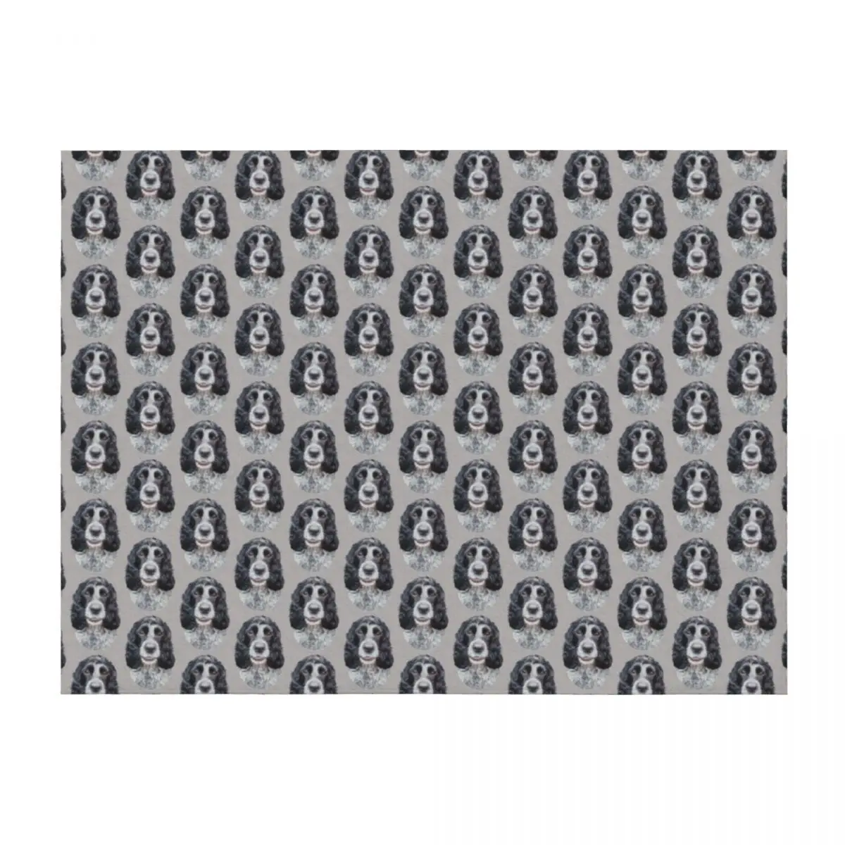 

Rosie the Blue Roan, Cocker Spaniel Throw Blanket Soft Big Furrys Soft Beds Retros Blankets