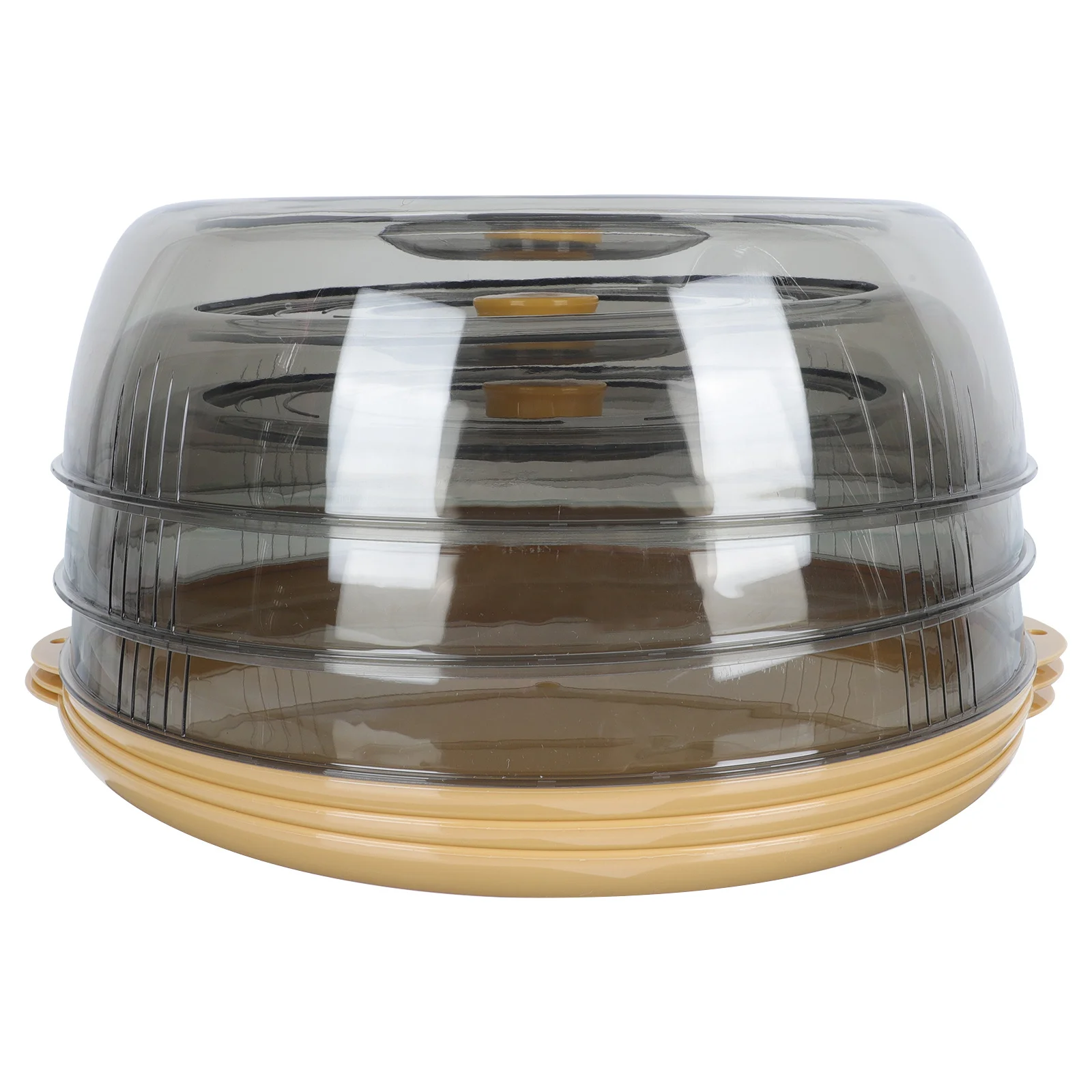 

1Pcs Transparent Heat Preservation Food Cover Plastic Kitchen Home Dining Table Cake Vegetable Cover Fresh Keep