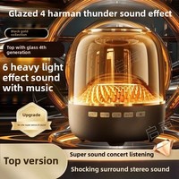 Heavy subwoofer wireless Bluetooth small speaker outdoor audio card insertion voice broadcast mini smart speaker