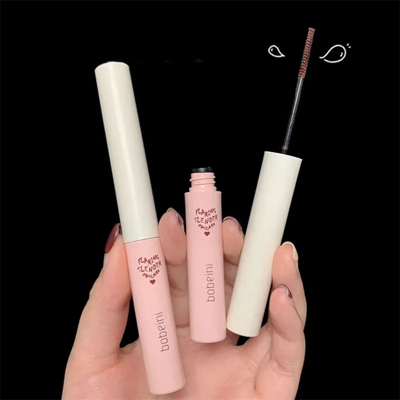 1Pcs Curling Mascara Ultra-fine Small Brush Head Mascara Slim and Thick Curling Anti-sweat Non-smudge Curling Mascara Cosmetics