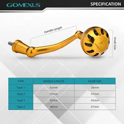 GOMEXUS manija para carrete Penn Spinfisher VI VII Slammer III IV