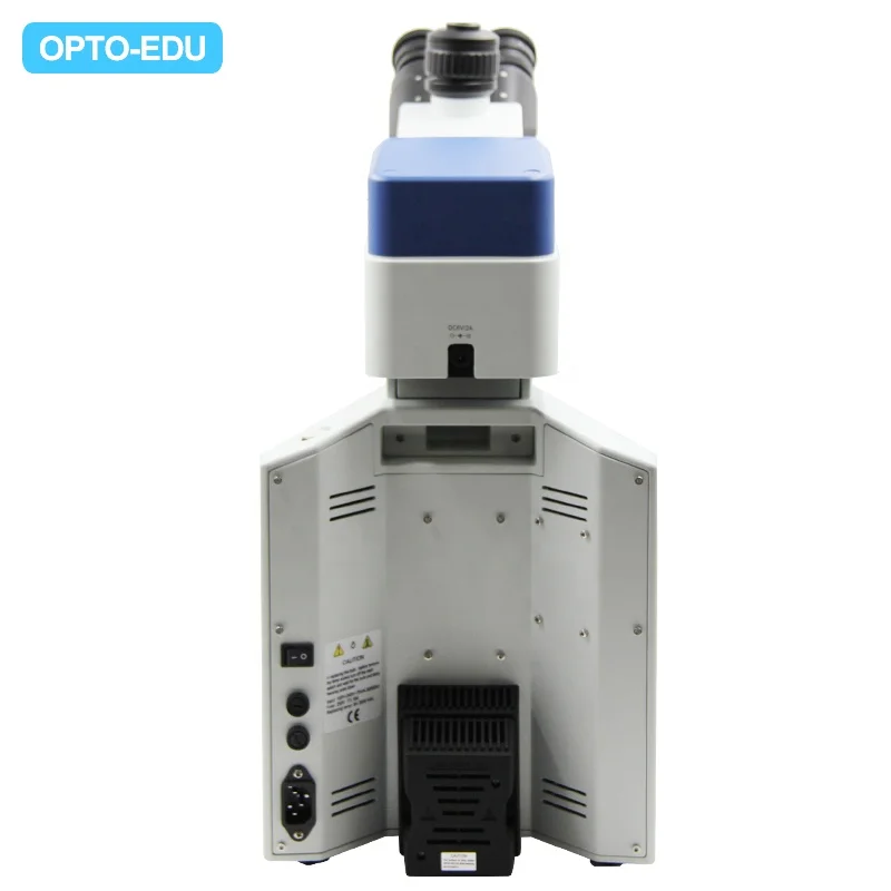 OPTO-EDU A16.0908-L Trinoculaire APO Disque LED Fluorwisdom Microscope