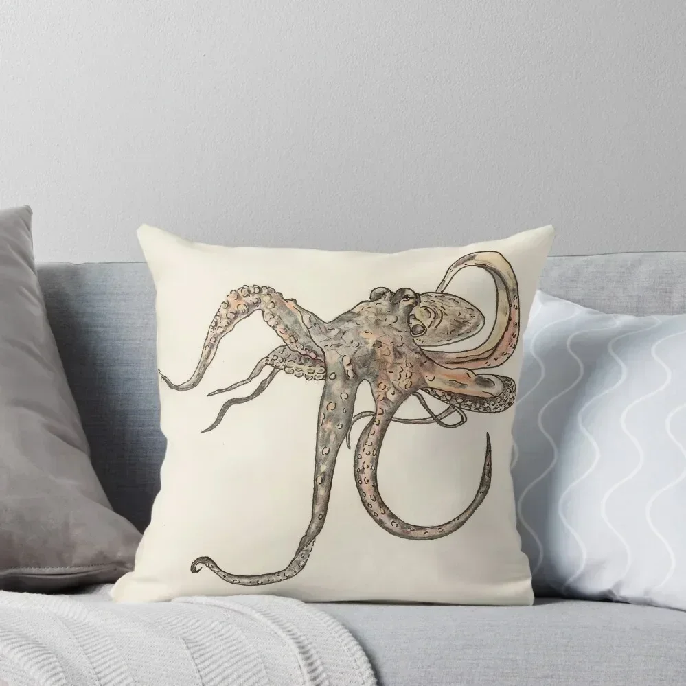 

Octopus Throw Pillow Marble Cushion Cover Couch Pillows sleeping pillows Decorative Cover For Living Room pillow